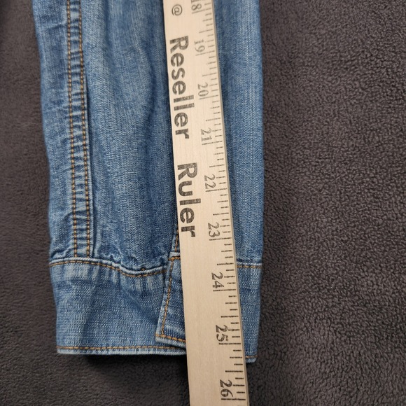 Levis Denim Trucker Jacket Mens XXL Blue‎ Cotton Classic Fit Button Up 72334 - Picture 11 of 12